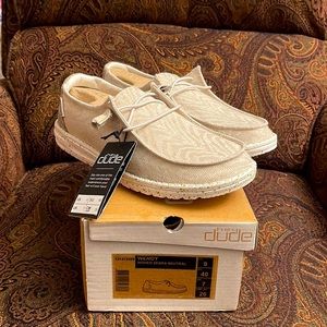 Brand New Neutral Hey Dude Shoes!